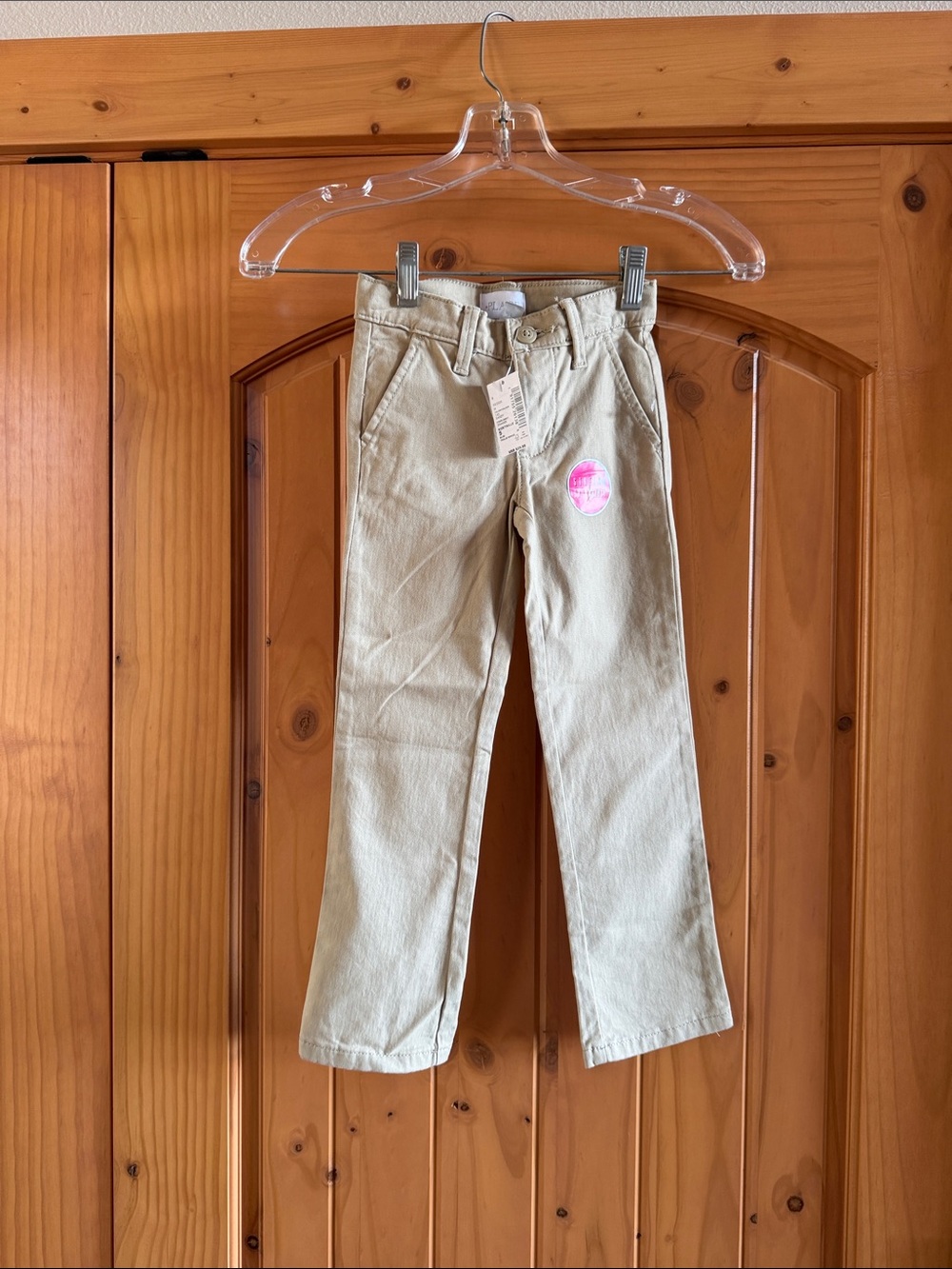 The Children's Place Boys Sandy Khaki Chino Stretch Pants - Picture 12 of 16